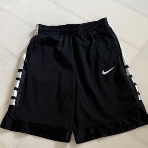 Nike Black Shorts with White Accents
